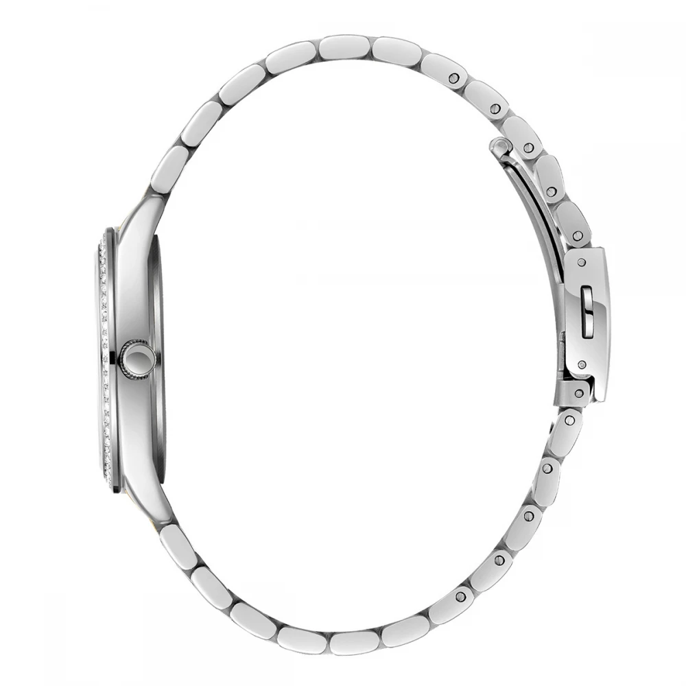 LEE COOPER Crystals με Μπρασελέ Δύο Τόνων από Super-Metal LC08041.230