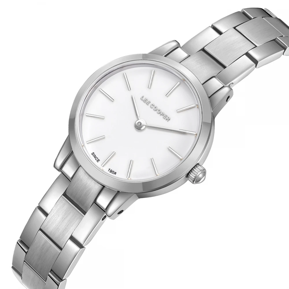 LEE COOPER Ladies Με Ασημί Μπρασελ΄΄ε από Super-Metal LC08098.320 LEE COOPER Ladies Με Ασημί Μπρασελ΄΄ε από Super-Metal LC08098.320