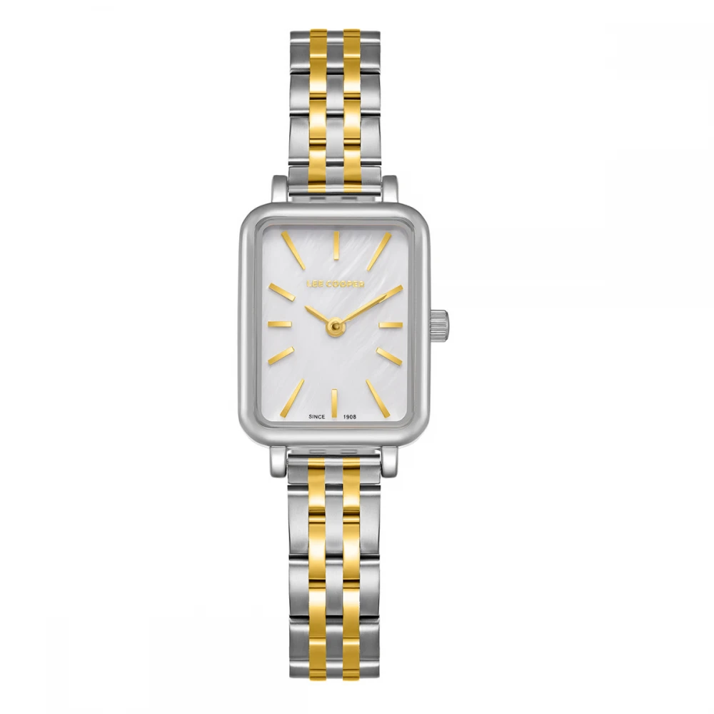 LEE COOPER Crystals με Μπρασελέ Δύο Τόνων από Super-Metal LC08121.220