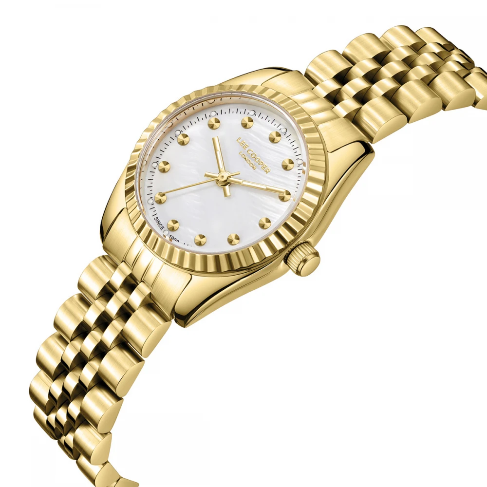 LEE COOPER με Χρυσό Μπρασελέ από Super-Metal LC08167.120