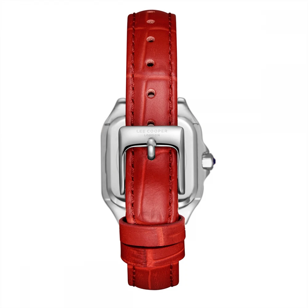 LEE COOPER Δύο Τόνων με Κόκκινο Δερμάτινο Λουράκι LC08191.238