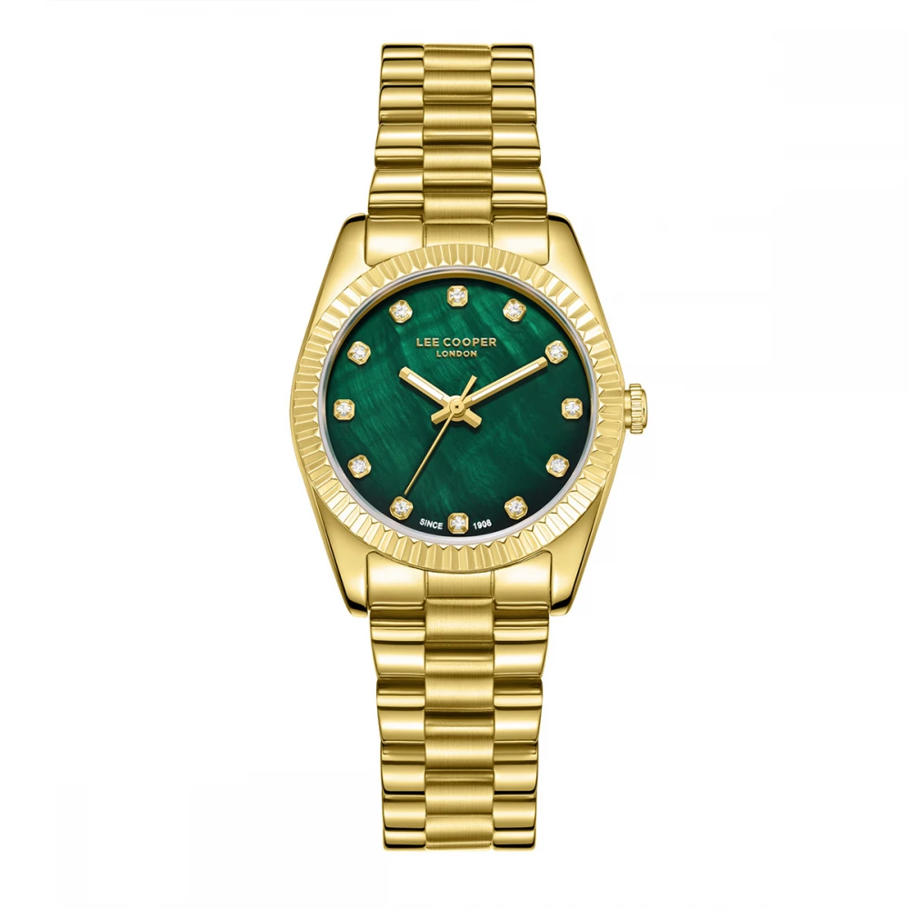 LEE COOPER Crystals με Χρυσό Μπρασελέ από Super-Metal LC08212.170