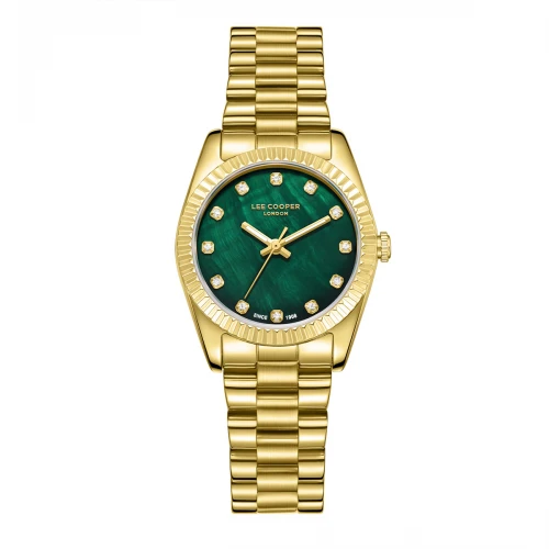 LEE COOPER Crystals με Χρυσό Μπρασελέ από Super-Metal LC08212.170