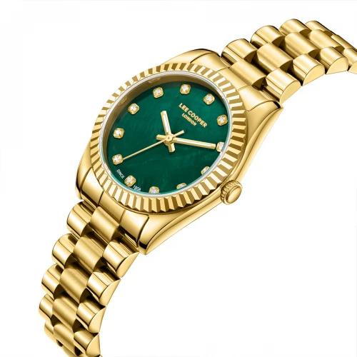 LEE COOPER Crystals με Χρυσό Μπρασελέ από Super-Metal LC08212.170