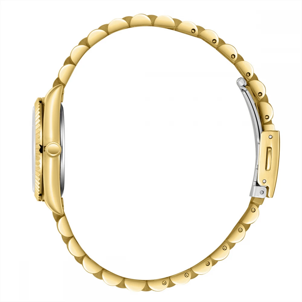 LEE COOPER Crystals με Χρυσό Μπρασελέ από Super-Metal LC08212.170