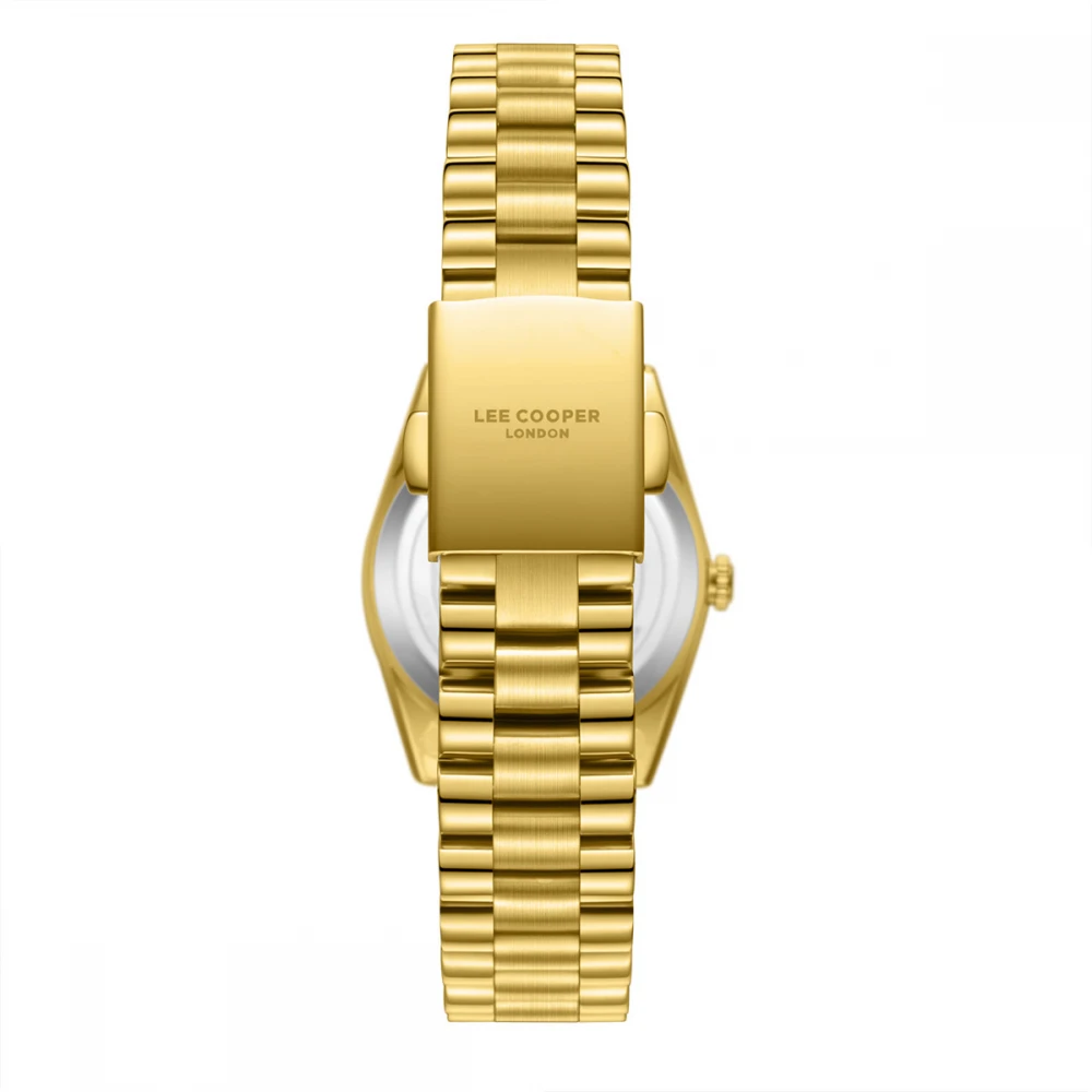 LEE COOPER Crystals με Χρυσό Μπρασελέ από Super-Metal LC08212.170