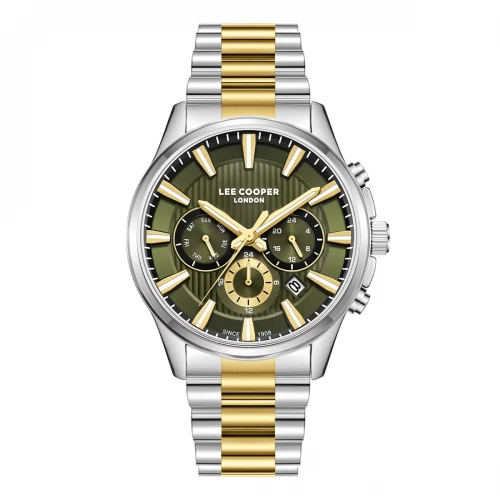 LEE COOPER Dual Time Με Μπρασελέ Δύο Τόνων από Super-Metal LC08216.270