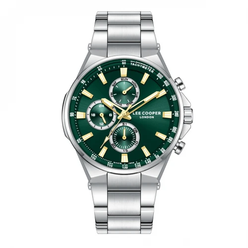 LEE COOPER Multifunction Με Ασημί Μπρασελέ από Super-Metal LC08219.370