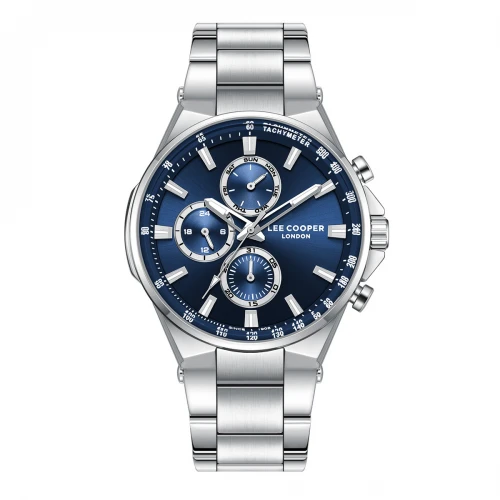 LEE COOPER Multifunction Με Ασημί Μπρασελέ από Super-Metal LC08219.390
