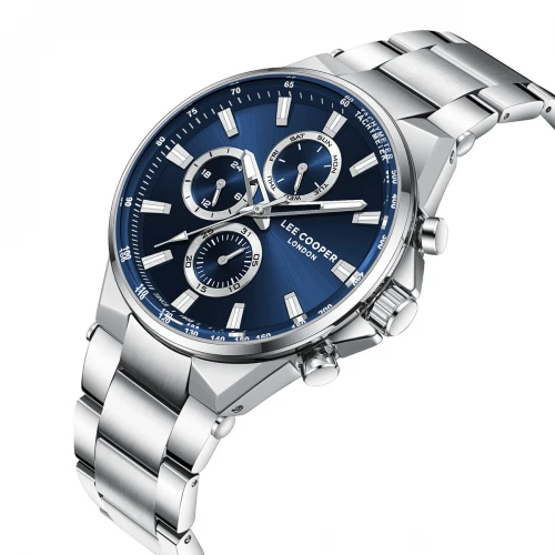LEE COOPER Multifunction Με Ασημί Μπρασελέ από Super-Metal LC08219.390