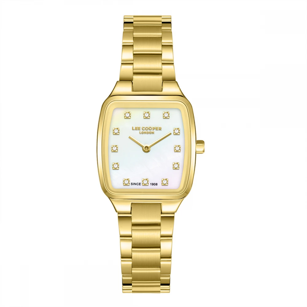 LEE COOPER με Χρυσό Μπρασελέ από Super-Metal και Ζιργκόν LC08266.120