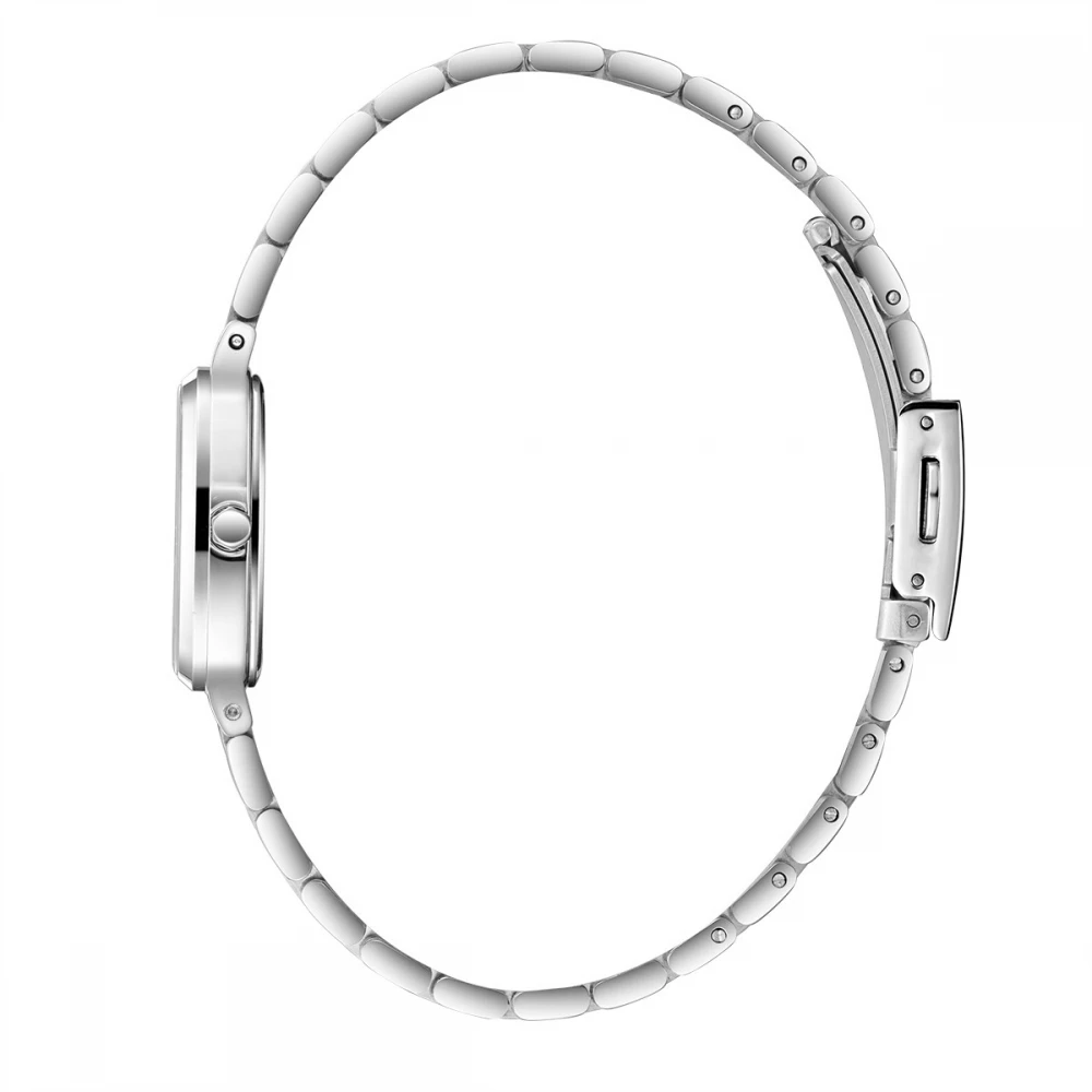 LEE COOPER Crystals με Ασημί Μπρασελέ από Super-Metal και Ζιργκόν LC08266.320