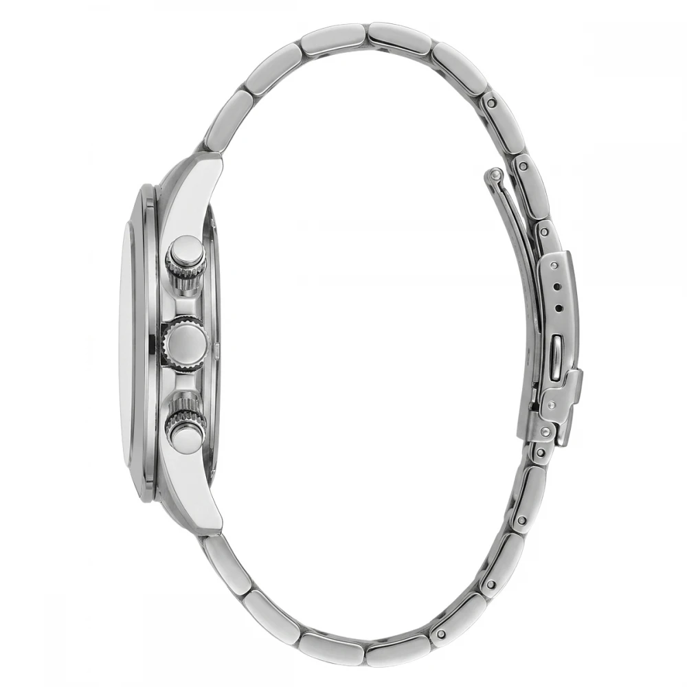 LEE COOPER Gents με Μπρασελέ από Super-Metal σε Ασημί Τόνο LC08273.390
