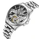 LEE COOPER Automatic με Μπρασελέ από Super-Metal σε Ασημί Τόνο LC08311.350