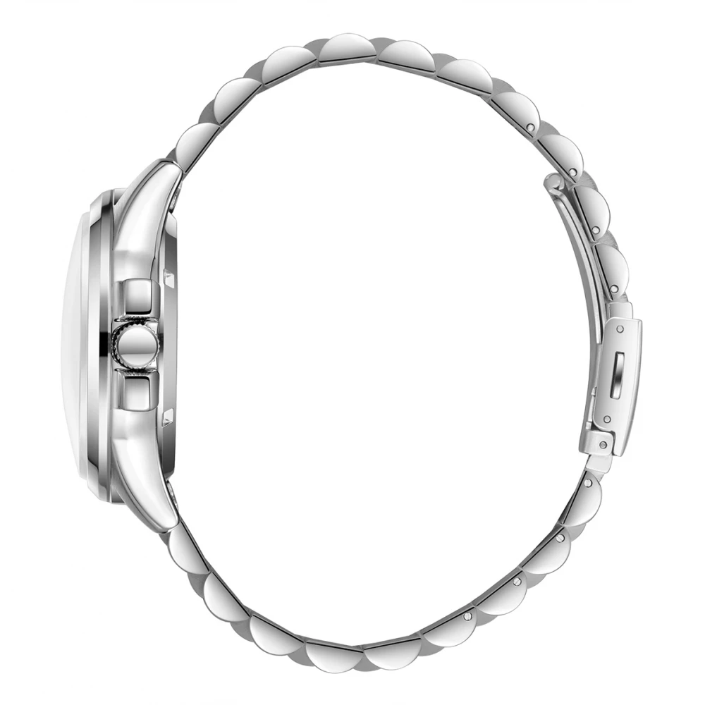 LEE COOPER Automatic με Μπρασελέ από Super-Metal σε Ασημί Τόνο LC08311.350