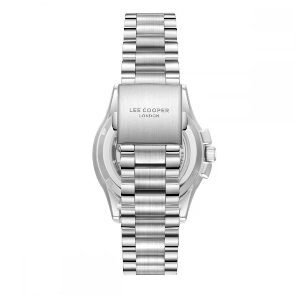 LEE COOPER Automatic με Μπρασελέ από Super-Metal σε Ασημί Τόνο LC08311.350