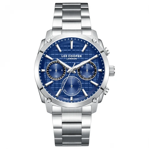 LEE COOPER Multifunction Με Ασημί Μπρασελέ από Super-Metal LC08348.390