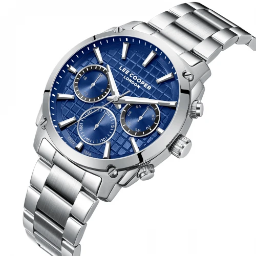 LEE COOPER Multifunction Με Ασημί Μπρασελέ από Super-Metal LC08348.390