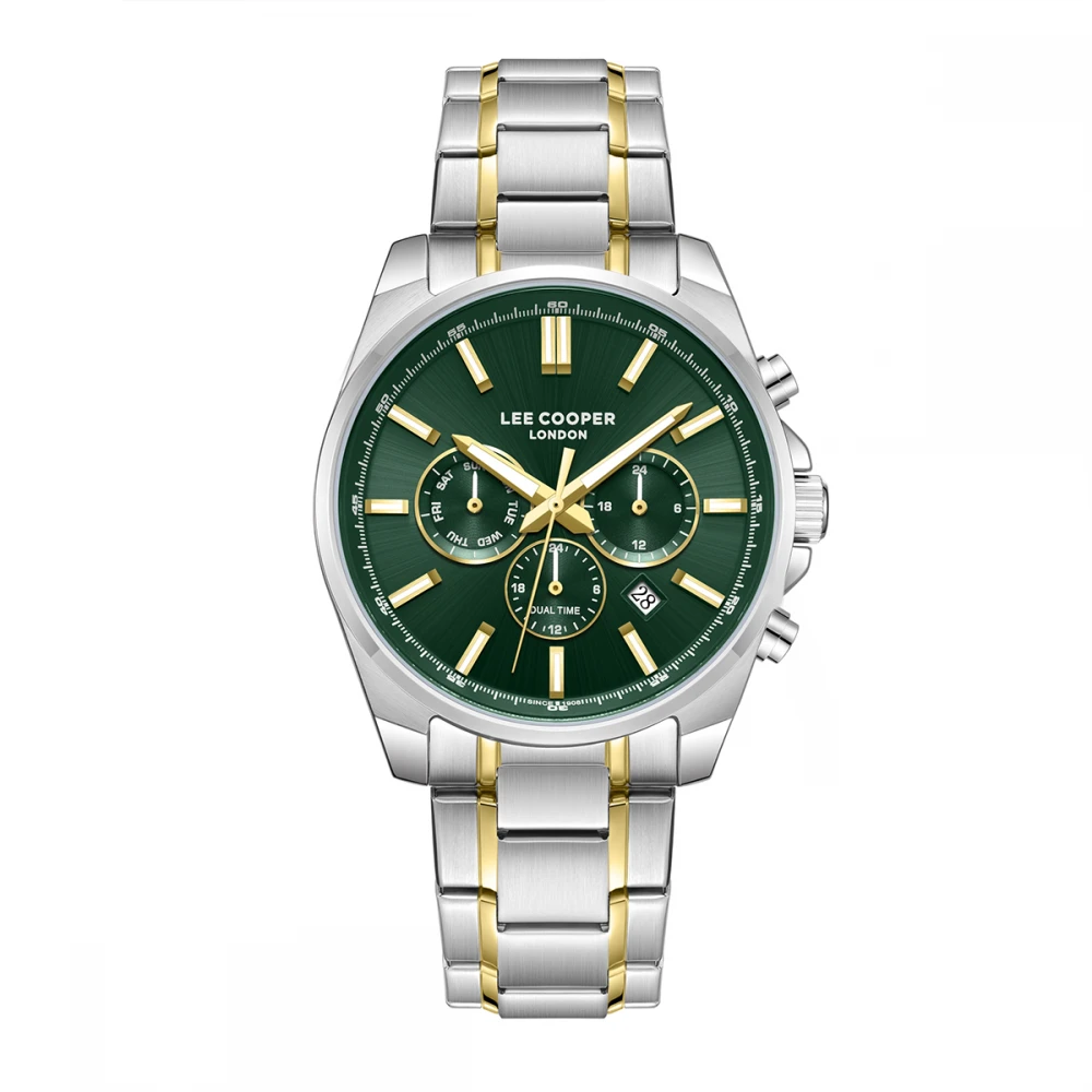 LEE COOPER Dual Time Με Μπρασελέ Δύο Τόνων από Super-Metal LC08355.270