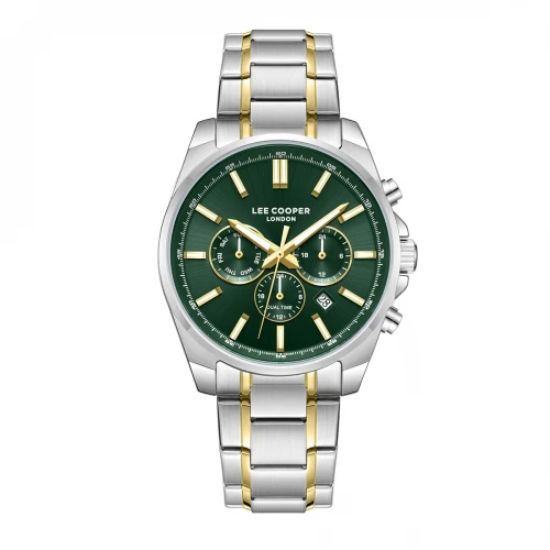 LEE COOPER Dual Time Με Μπρασελέ Δύο Τόνων από Super-Metal LC08355.270