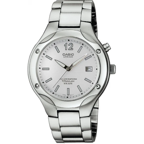 CASIO Collection με Μπρασελέ από Τιτάνιο σε Ασημί τόνο LIN-165-8BVEF