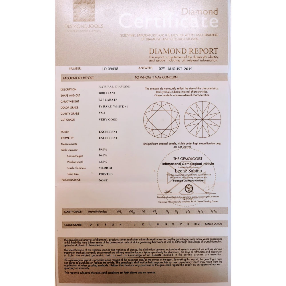 18K Μονόπετρο Δαxτυλίδι Αρραβώνων με Διαμάντι LR073