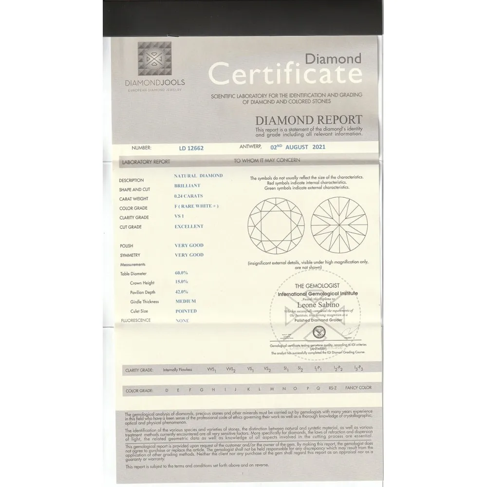 18K Λευκόχρυσο Μονόπετρο Δαxτυλίδι Αρραβώνων με Διαμάντι LR077