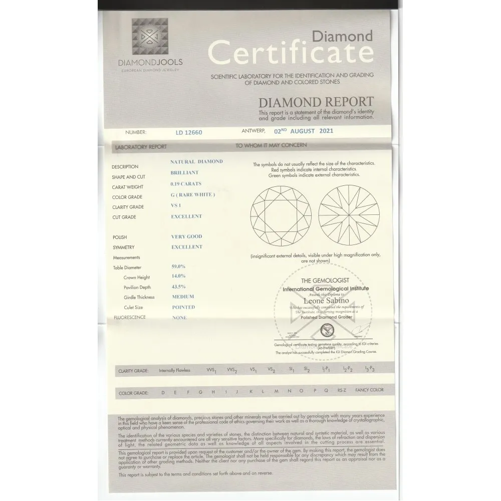 18K Λευκόχρυσο Μονόπετρο Δαxτυλίδι Αρραβώνων με Διαμάντι LR249