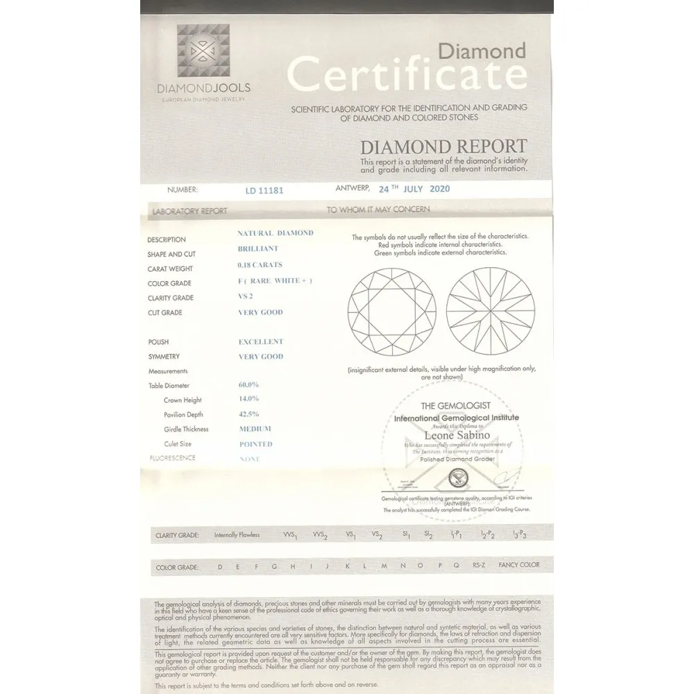 18K Μονόπετρο Δαxτυλίδι Αρραβώνων με Διαμάντι LR335