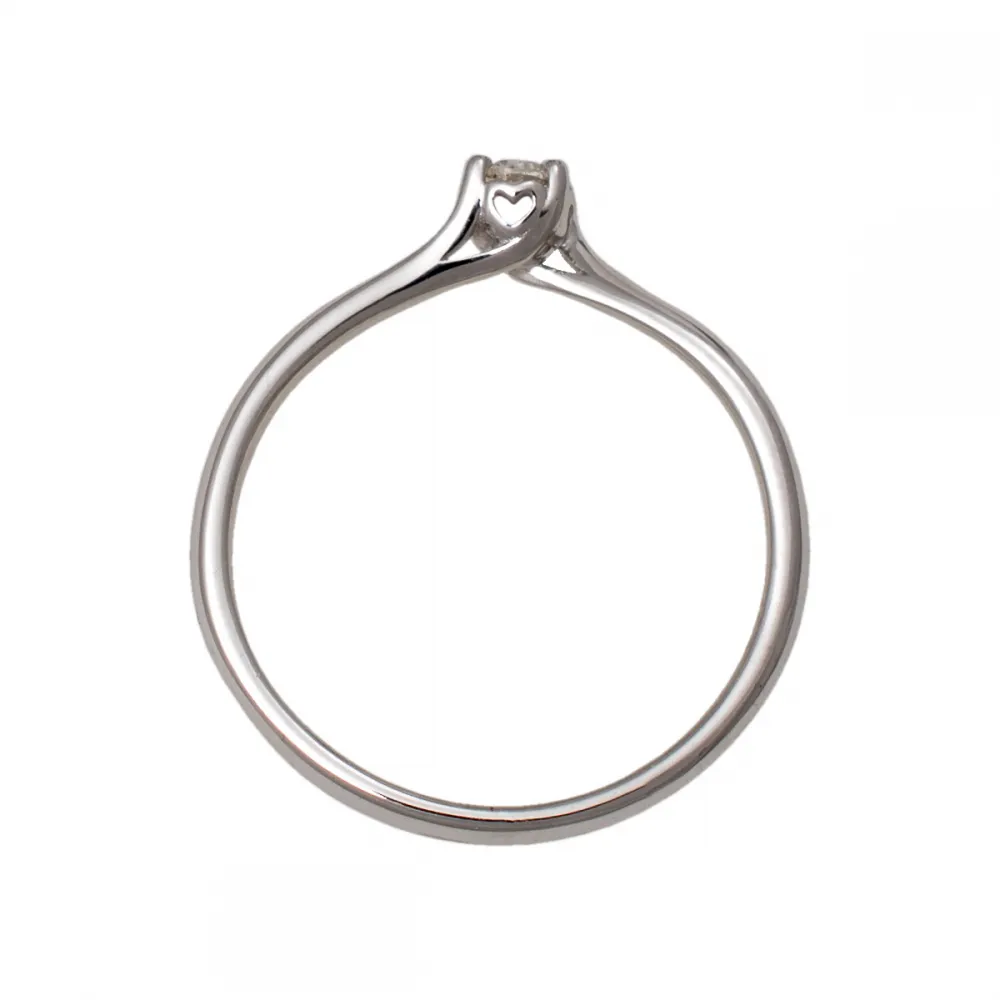 18K Μονόπετρο Δαxτυλίδι Αρραβώνων με Διαμάντι LR422W