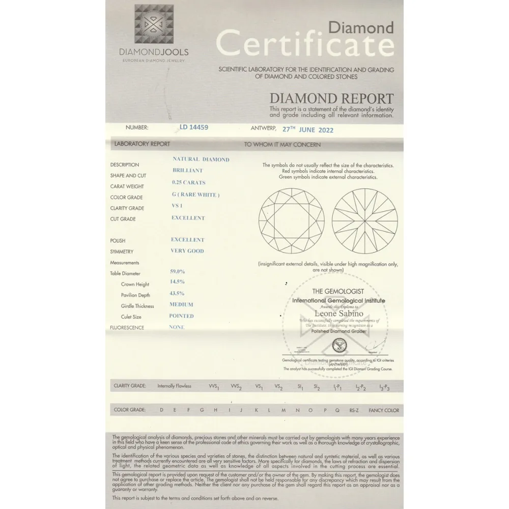 18K Λευκόχρυσο Μονόπετρο Δαxτυλίδι Αρραβώνων με Διαμάντι LR464