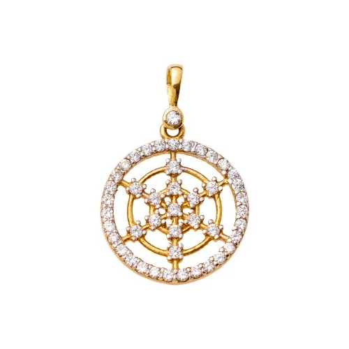 14K Χρυσό Μενταγιόν με Ζιργκόν M10514