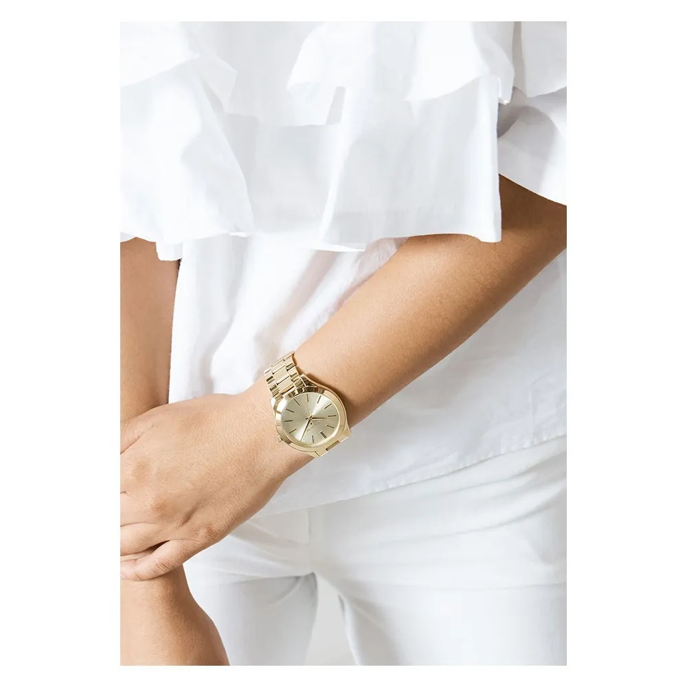 MICHAEL KORS Runway με Επιχρυσωμένο Μπρασελέ από Ανοξείδωτο Ατσάλι MK3179