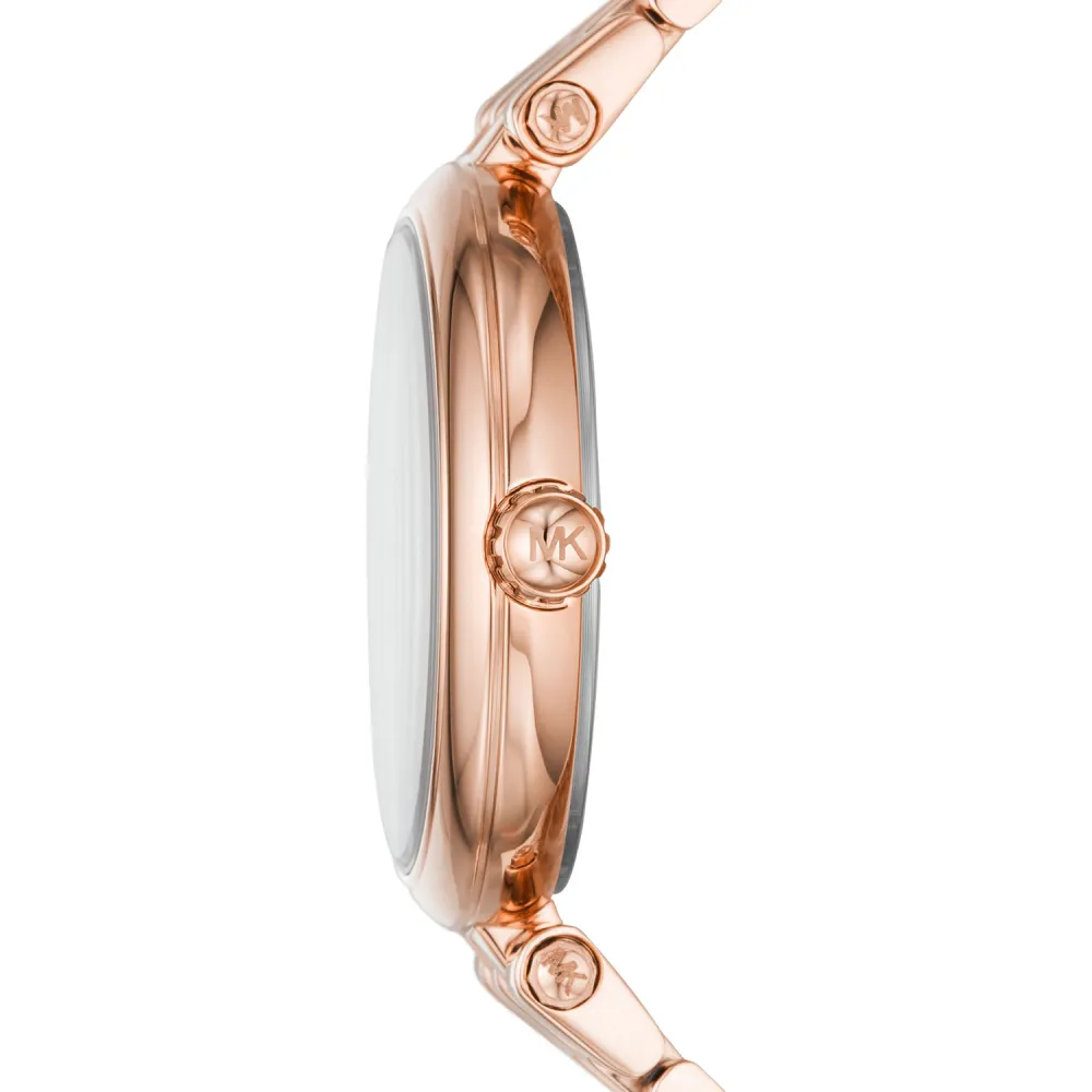 MICHAEL KORS Darci Diamond Rose Gold Stainless Steel Bracelet MK4568