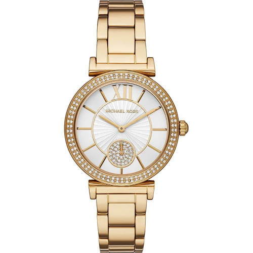 Michael Kors Abbey Με Χρυσό Μπρασελέ από Ανοξείδωτο Ατσάλι MK4615