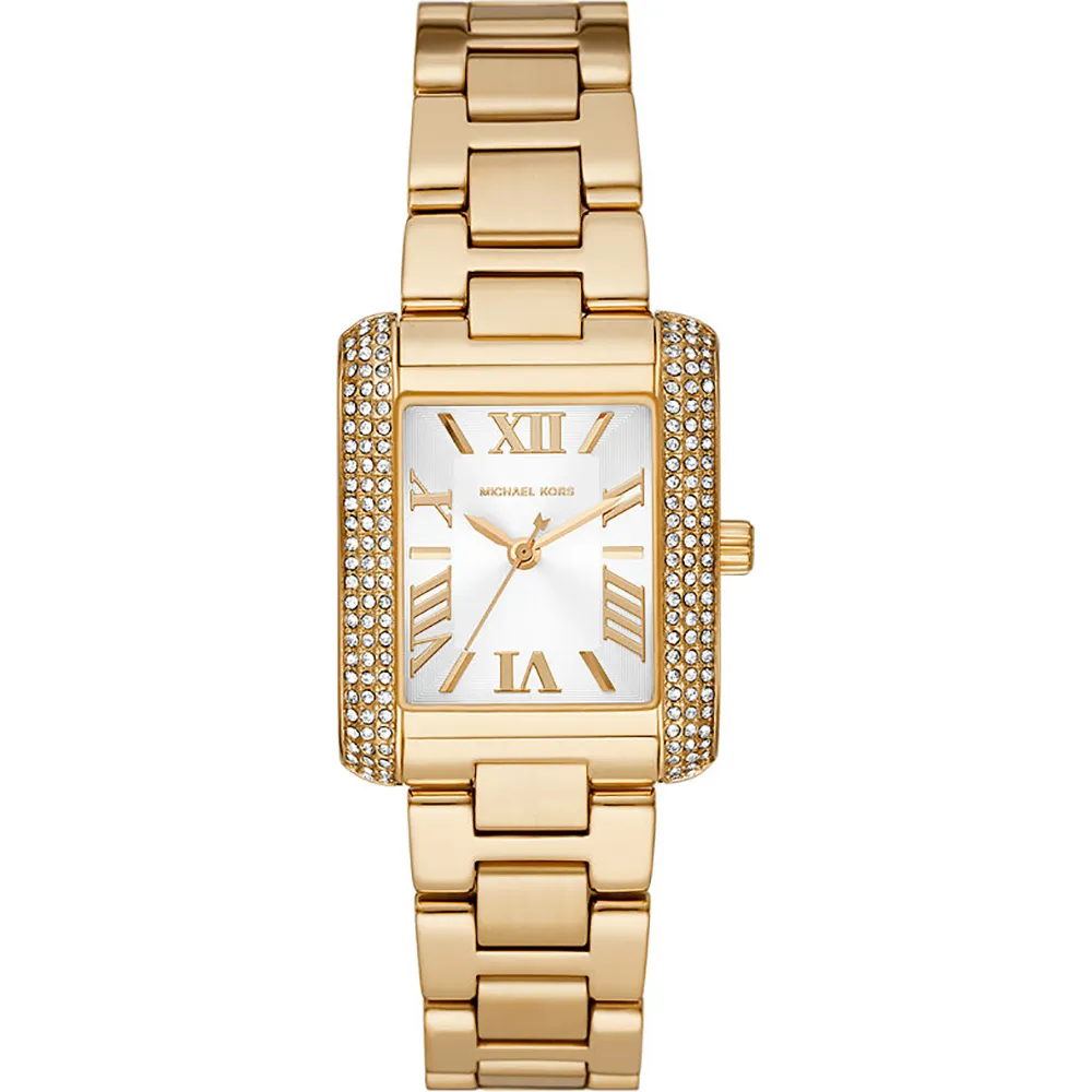 MICHAEL KORS Emery Crystals Με Χρυσό Μπρασελέ από Ανοξείδωτο Ατσάλι και Ζιργκόν MK4867