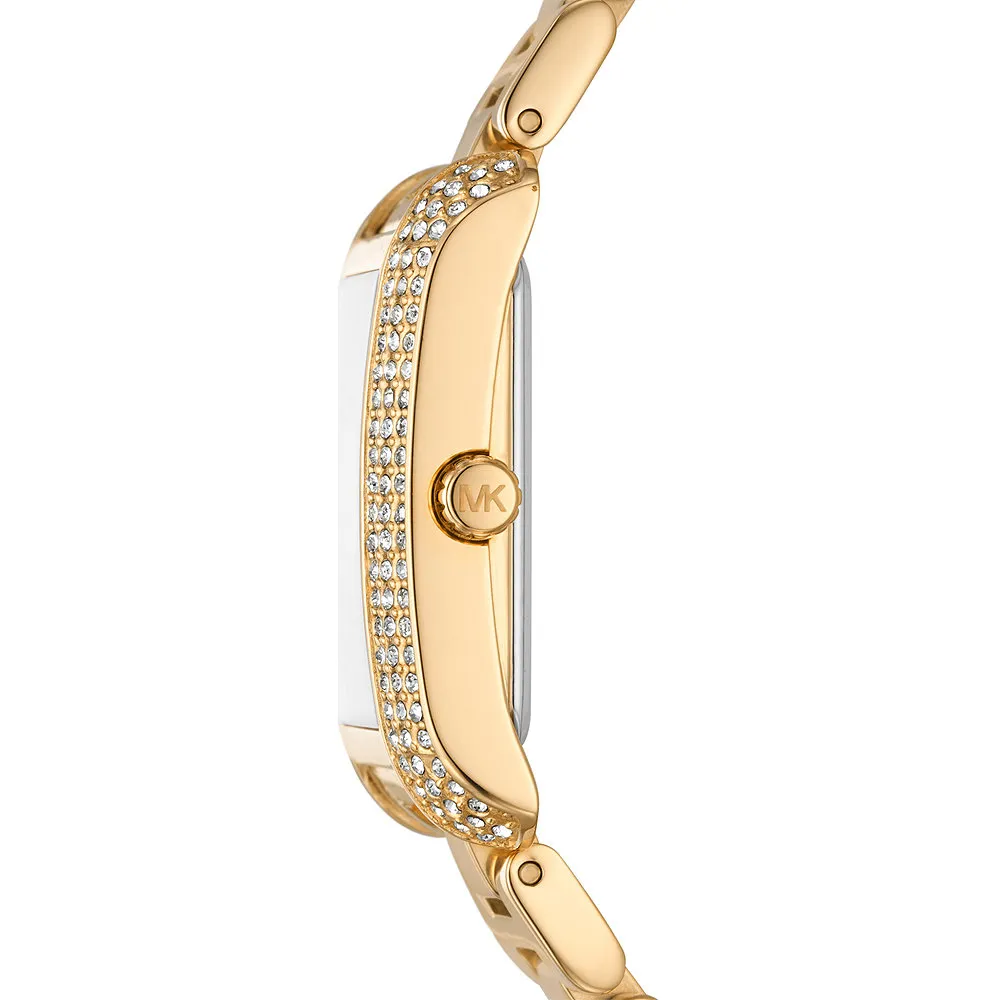 MICHAEL KORS Emery Crystals Με Χρυσό Μπρασελέ από Ανοξείδωτο Ατσάλι και Ζιργκόν MK4867