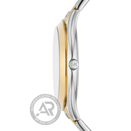 MICHAEL KORS Slim Rynway Με Μπρασελέ Δύο Τόνων από Ανοξείδωτο Ατσάλι MK4735