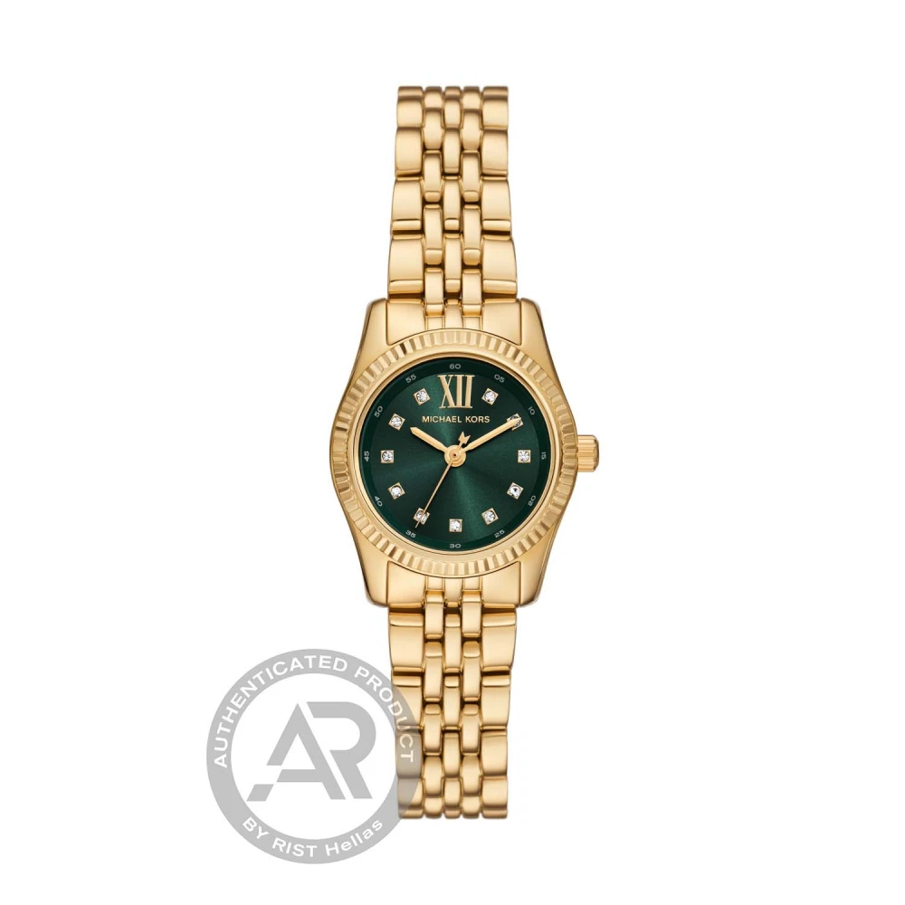 MICHAEL KORS Lexington Crystals με Χρυσό Μπρασελέ από Ανοξείδωτο Ατσάλι και Ζιργκόν MK4842