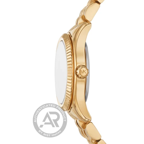 MICHAEL KORS Lexington Crystals με Χρυσό Μπρασελέ από Ανοξείδωτο Ατσάλι και Ζιργκόν MK4842