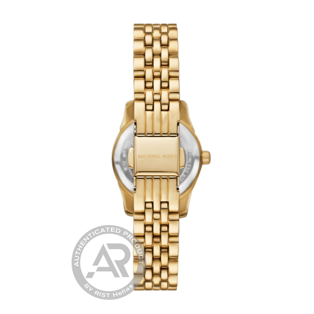MICHAEL KORS Lexington Crystals με Χρυσό Μπρασελέ από Ανοξείδωτο Ατσάλι και Ζιργκόν MK4842