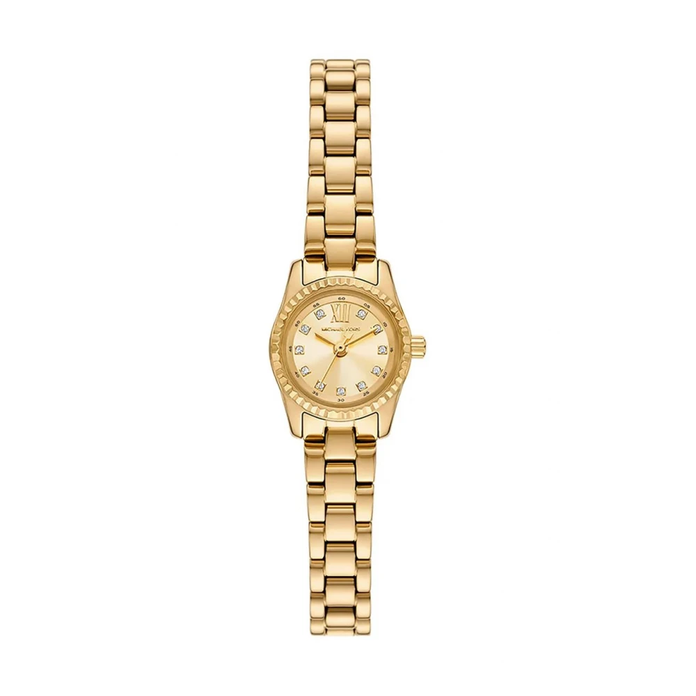 MICHAEL KORS Lexington Crystals με Χρυσό Μπρασελέ από Ανοξείδωτο Ατσάλι με Ζιργκόν MK4862