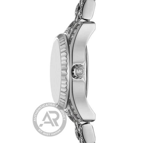 MICHAEL KORS Lexington Crystals με Μπρασελέ από Ανοξείδωτο Ατσάλι σε Ασημί Τόνο MK4864