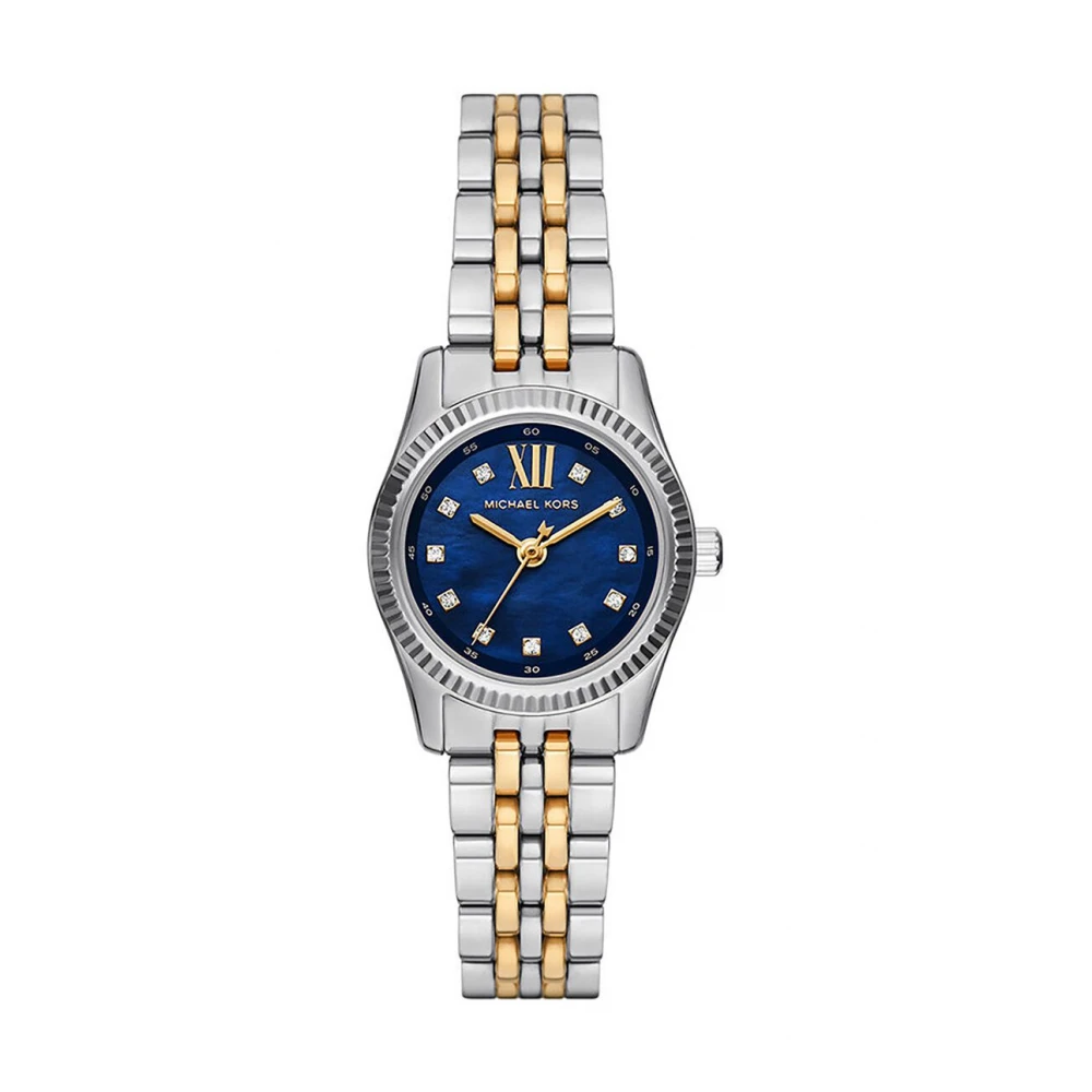 MICHAEL KORS Lexington Crystals Με Μπρασελέ Δύο Τόνων από Ανοξείδωτο Ατσάλι MK4865