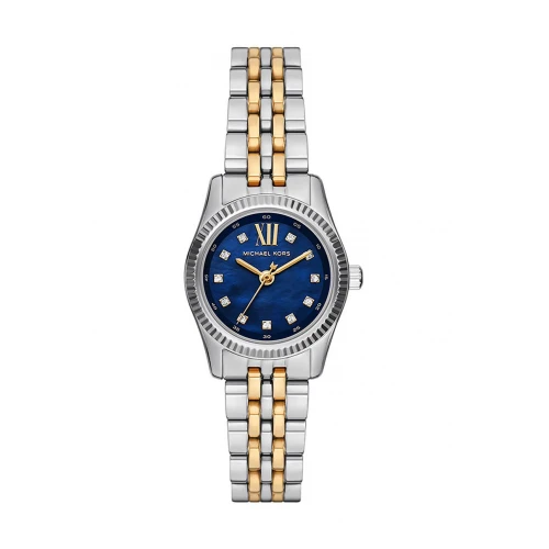 MICHAEL KORS Lexington Crystals Με Μπρασελέ Δύο Τόνων από Ανοξείδωτο Ατσάλι MK4865