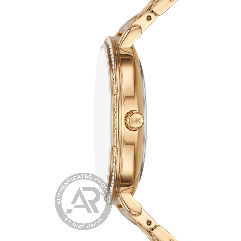 MICHAEL KORS Pyper με Χρυσό Μπρασελέ από Ανοξείδωτο Ατσάλι MK4919
