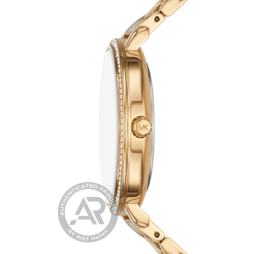 MICHAEL KORS Pyper με Χρυσό Μπρασελέ από Ανοξείδωτο Ατσάλι MK4919