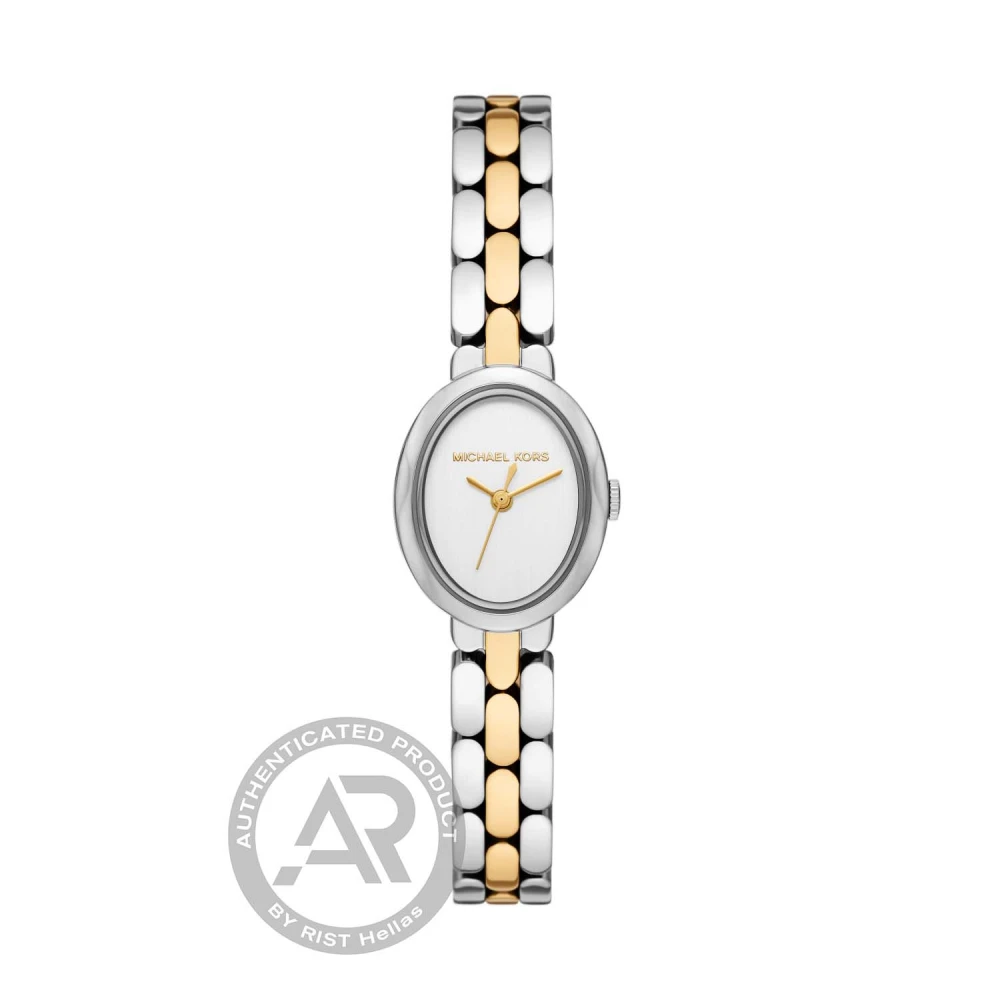 MICHAEL KORS Maude Ρολόι με Μπρασελέ Δύο Τόνων από Ανοξείδωτο Ατσάλι MK4956