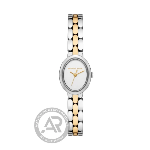 MICHAEL KORS Maude Ρολόι με Μπρασελέ Δύο Τόνων από Ανοξείδωτο Ατσάλι MK4956