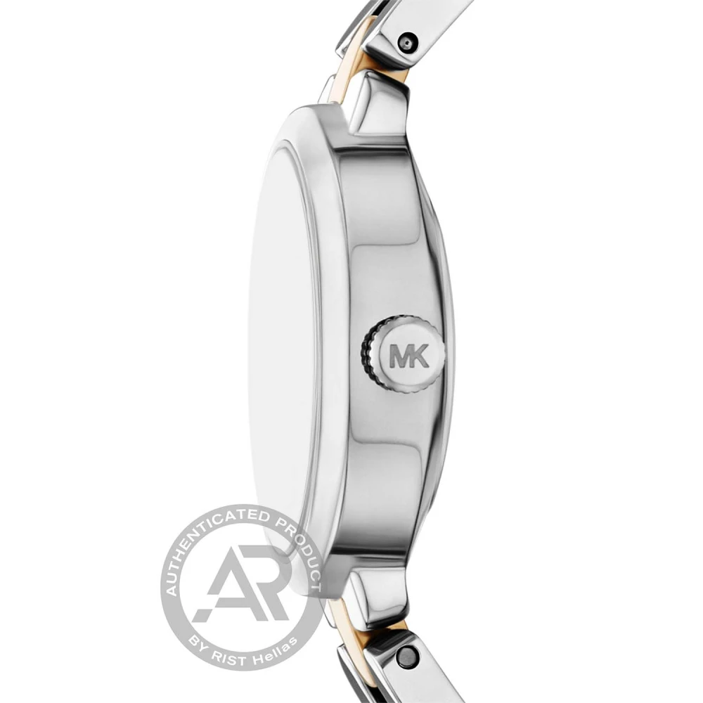 MICHAEL KORS Maude Ρολόι με Μπρασελέ Δύο Τόνων από Ανοξείδωτο Ατσάλι MK4956